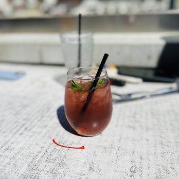 Luke's On Front - Bad Mom Bellini - New American Near Me - Temecula, California