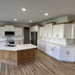 Sash Group - Kitchen remodel including floors and ceilings