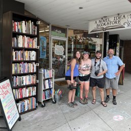 Exterior outside entrance of A Novel Idea Bookstore - Lincoln, Nebraska Exterior outside entrance of A Novel Idea Bookstore - Lincoln, Nebraska