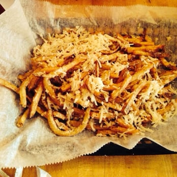 Meat BBQ - Parmesan garlic fries - Barbeque Near Me - Lansing, Michigan