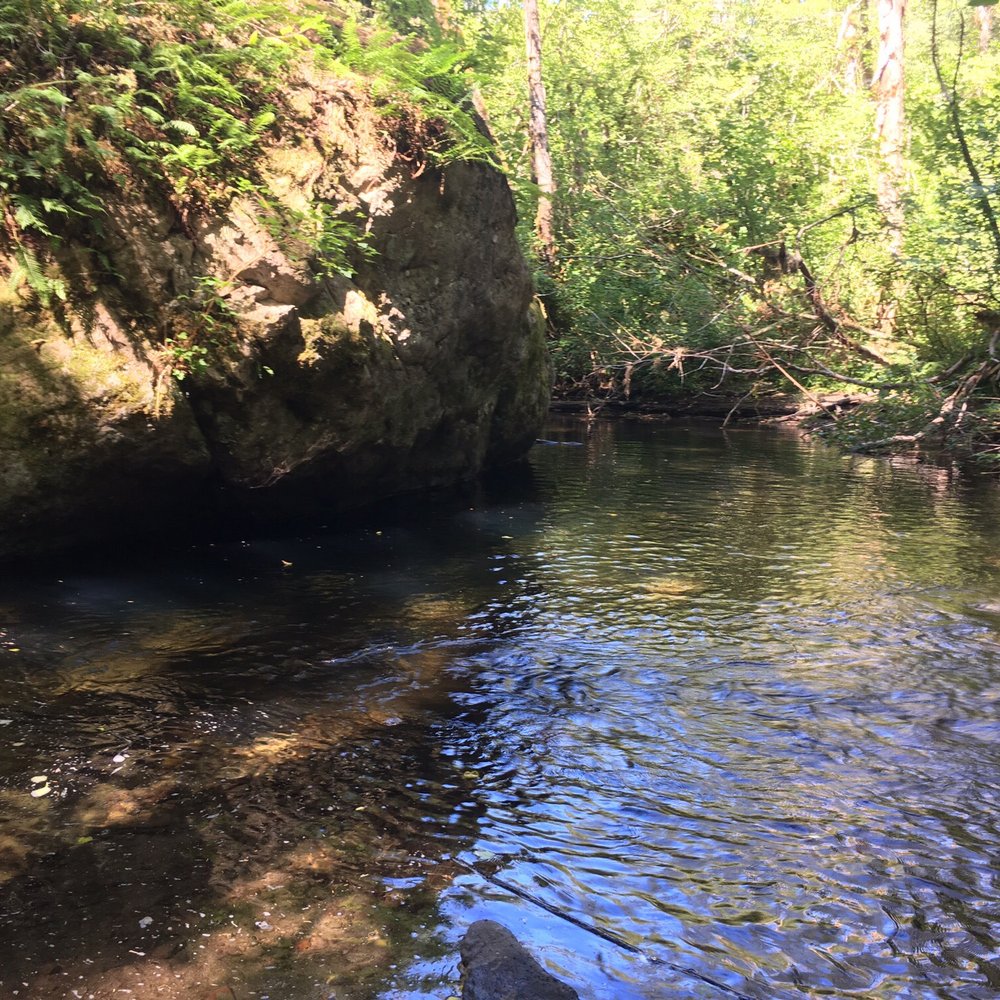 Big Creek Campground - Swim hole from site 2. Deep and clean. - Campgrounds Near Me Big Creek Campground - Swim hole from site 2. Deep and clean. - Campgrounds Near Me