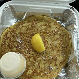 Lemon Ricotta Crepe Pancakes