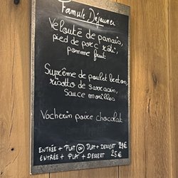 L'Aiglon - The lunch special for Mar. 20, 2024. Of course there are many other options on the menu.