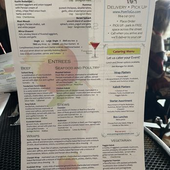 Pomegranate on Main - Menu - Middle Eastern Near Me - Greenville, South Carolina