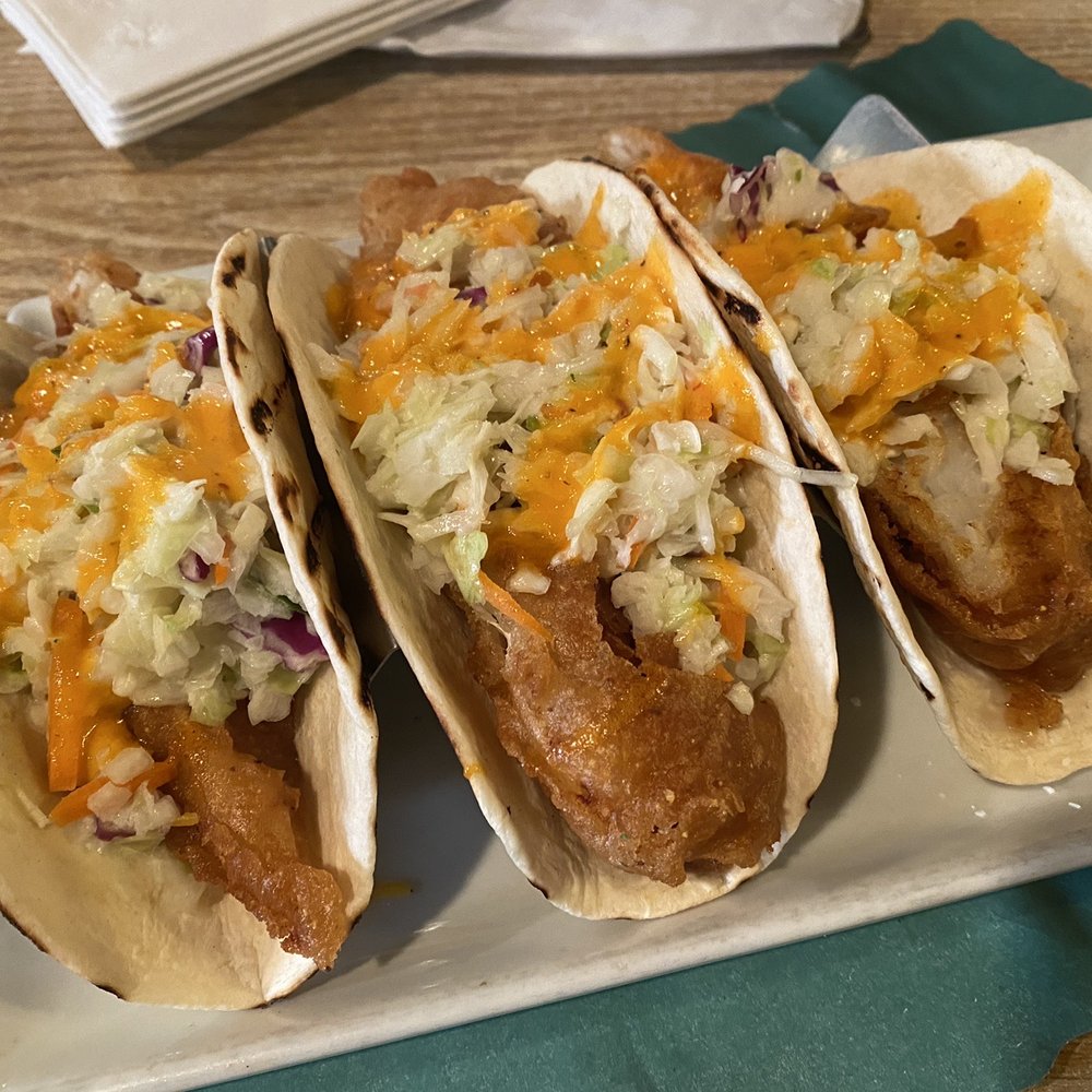 Indian Falls Log Cabin Restaurant - Fish taco special. - Burgers Near Me - Corfu, New York Indian Falls Log Cabin Restaurant - Fish taco special. - Burgers Near Me - Corfu, New York