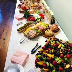 Hodge Catering - Fruit, Meats, Cheeseballs, Veggies etc..