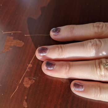 Foxy Nails - Chipped nail from forceful filing - Nail Salons Near Me - Spokane, Washington