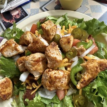 Glenn's Restaurant Inc - Loaded blackened chicken salad - American Near Me - Wilkesboro, North Carolina Glenn's Restaurant Inc - Loaded blackened chicken salad - American Near Me - Wilkesboro, North Carolina
