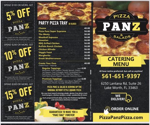 Menu photo 4 Pizza Panz Lake Worth, FL Menu photo 4 Pizza Panz Lake Worth, FL