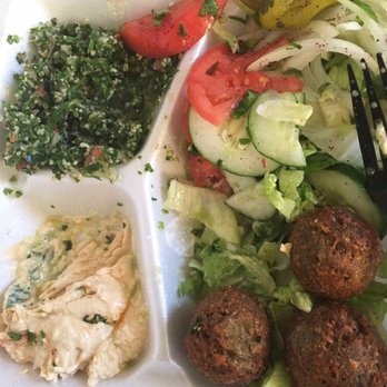 Bluzone cafe - Falafel Platter - Mediterranean Near Me - Philadelphia, Pennsylvania