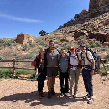 Moab Adventure Center - Us with our canyoneering guides for the day! - Rafting/Kayaking Near Me - Moab, Utah
