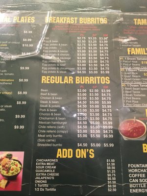 Menu photo 5 Tamales Moreno Arvada, CO