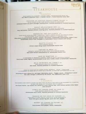 Menu photo 1 Le Pré aux Clercs Paris, 75