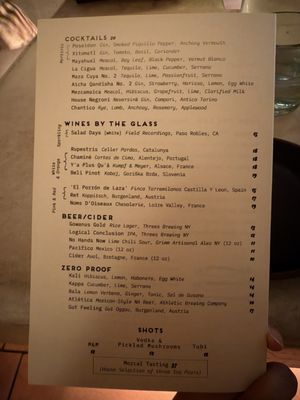 Menu photo 2 Theodora Brooklyn, NY