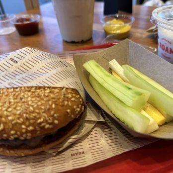 Roam Artisan Burgers - Kids Burger Combo ~ - Burgers Near Me - San Ramon, California