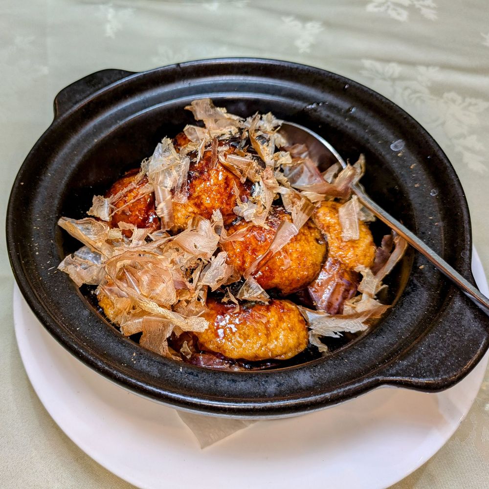 Shanghailander Palace - Shrimp Stuffed Eggplant in Pot (百花茄子堡) - Shanghainese Near Me - Arcadia, California Shanghailander Palace - Shrimp Stuffed Eggplant in Pot (百花茄子堡) - Shanghainese Near Me - Arcadia, California