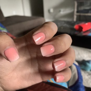 Nail Time & Day Spa - My at home cut and file end result lol - Nail Salons Near Me - Fort Worth, Texas