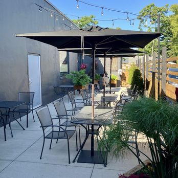 The Stray - Outdoor dining area - Coffee Roasteries Near Me - Grand Rapids, Michigan