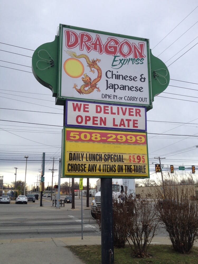 Food from Dragon Express