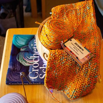 Darn Good Yarn - Darn Good Yarn Cinco De Mayo yarn in progress. - Knitting Supplies Near Me - Portsmouth, New Hampshire