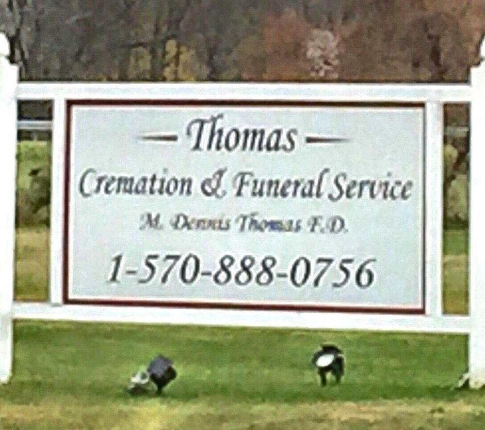 THOMAS CREMATION & FUNERAL SERVICE Updated August 2024 1297 Elmira