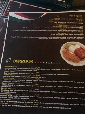 Menu photo 5 Los Primos Mexican grill Tecumseh, NE