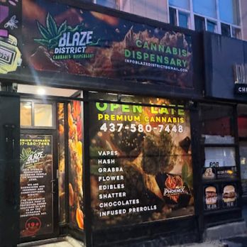Blaze District - Cannabis Dispensaries Near Me - Toronto, Ontario