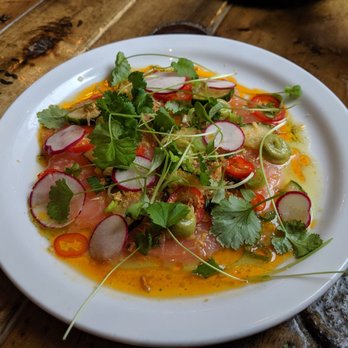 The Mule - Salmon ceviche, highly recommend - Mexican Near Me - Hamilton, Ontario The Mule - Salmon ceviche, highly recommend - Mexican Near Me - Hamilton, Ontario