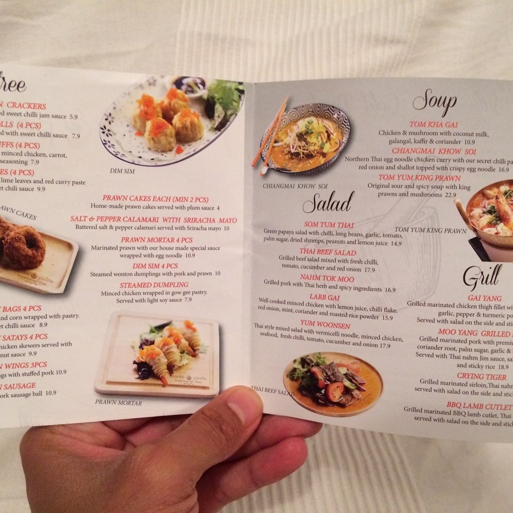 Mortar & Pestle Thai - Dinner menu - Thai Near Me - Manly, NSW