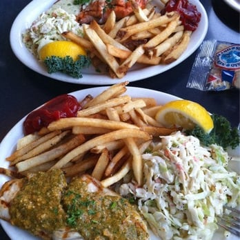 Brophy Bros - Salmon & sea bass - Seafood Near Me - Santa Barbara, California