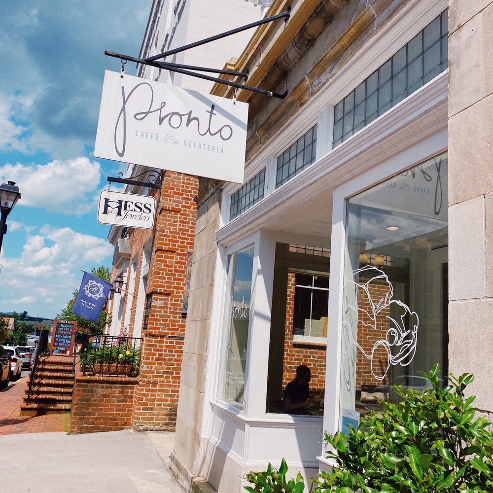 Pronto Caffe & Gelateria - Exterior - Cafes Near Me - Lexington, Virginia Pronto Caffe & Gelateria - Exterior - Cafes Near Me - Lexington, Virginia