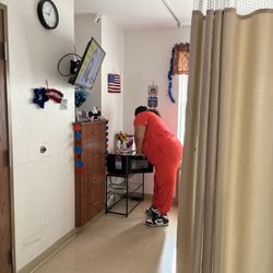 Green Valley Healthcare & Rehabilitation Center - Another staff member using patient microwave!!!
