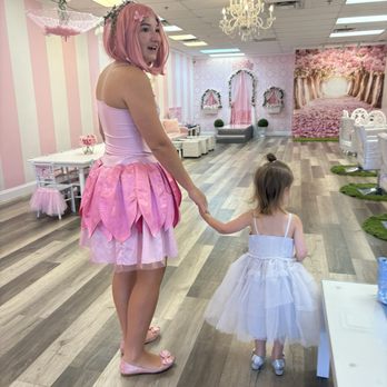 Little Princess Spa - The happiest this fairy looked the entire time. - Day Spas Near Me - Boca Raton, Florida