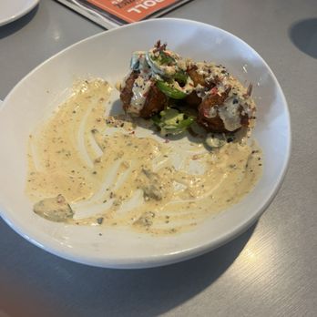Wings and Rings - This was freaking delicious! Save it from being a one! Ranchero tots! - Chicken Wings Near Me - New Braunfels, Texas Wings and Rings - This was freaking delicious! Save it from being a one! Ranchero tots! - Chicken Wings Near Me - New Braunfels, Texas