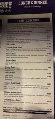 Menu photo 1 University Diner High Point, NC Menu photo 1 University Diner High Point, NC