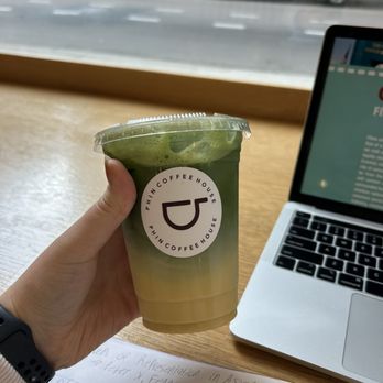 Phin Coffee House - Iced Golden Matcha Latte - Vietnamese Near Me - Boston, Massachusetts