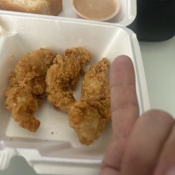 Raising Cane's Chicken Fingers - The smallest three finger combo I have ever seen. - Fast Food Near Me - Tempe, Arizona