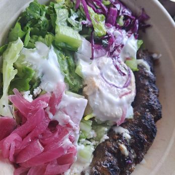 The Kebab Shop - Rice bowl - Mediterranean Near Me - San Diego, California