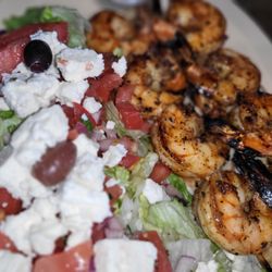 Landmark Diner Buckhead - shrimp platter