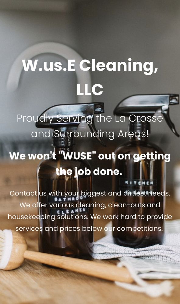 W.US.E CLEANING La Crosse, Wisconsin Home Cleaning Phone Number