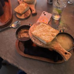 Whiskey River Pub and Grill - Soup flights! Great idea!