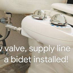 KNC Plumbing can do simple plumbing jobs, too! I needed a new valve, supply line and bidet installed. KNC Plumbing can do simple plumbing jobs, too! I needed a new valve, supply line and bidet installed.