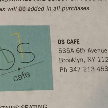 OS Cafe - Ordered the berry current black tea. Was very good. - Cafes Near Me - Brooklyn, New York