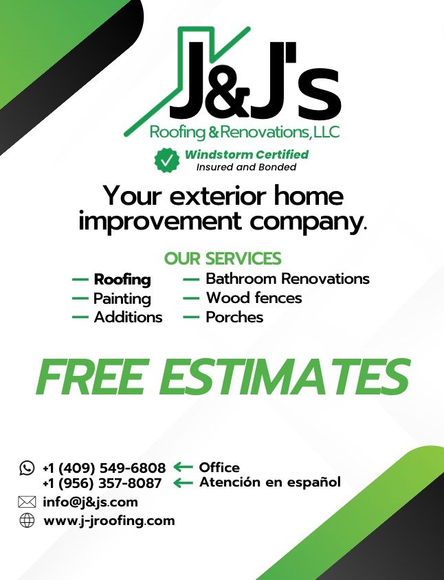 Slide of J&J's Roofing & Renovations