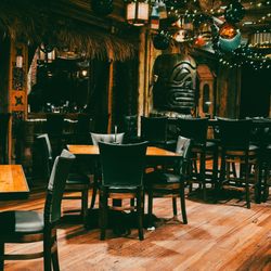 The Bamboo Room Tiki Bar - Interior