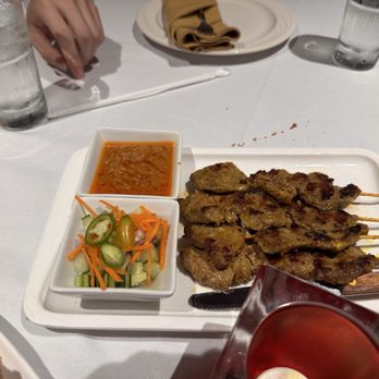 New Krung Thai Restaurant - Beef skewers - Thai Near Me - San Jose, California