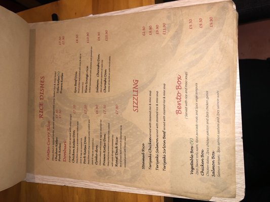 Menu photo 3 Kenji Sushi Edinburgh, EDH