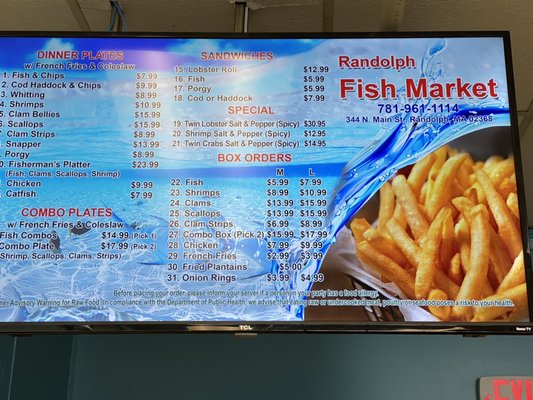 Menu photo 3 Randolph Fish Market Randolph, MA Menu photo 3 Randolph Fish Market Randolph, MA