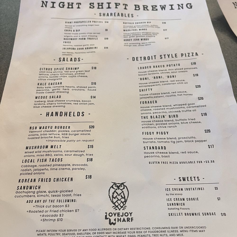 Night Shift Brewing - Lovejoy Wharf - Breweries Near Me - Boston, Massachusetts Night Shift Brewing - Lovejoy Wharf - Breweries Near Me - Boston, Massachusetts