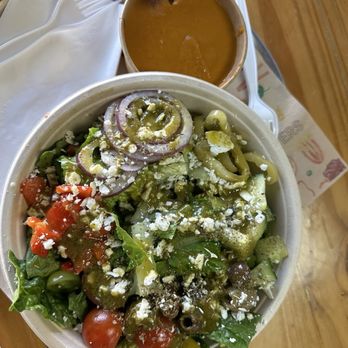 Lito's Kitchen - GREEK SALAD with basil vinaigrette - Sandwiches Near Me - Garland, Texas Lito's Kitchen - GREEK SALAD with basil vinaigrette - Sandwiches Near Me - Garland, Texas
